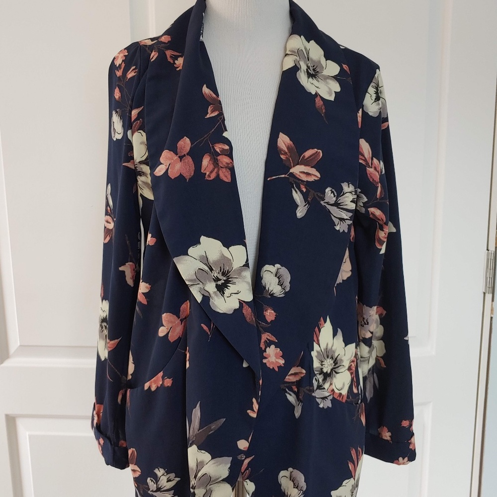 Floral Blazer